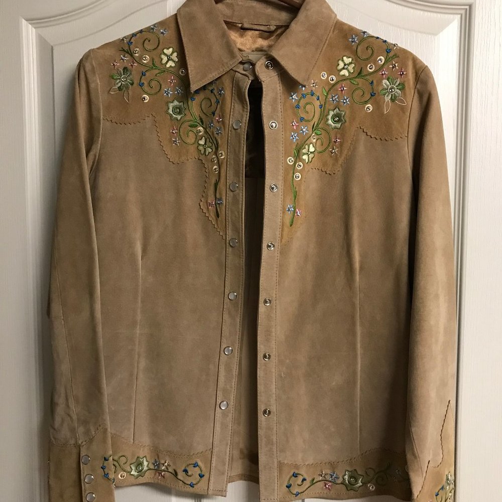 Scully Western Suede Jacket, M